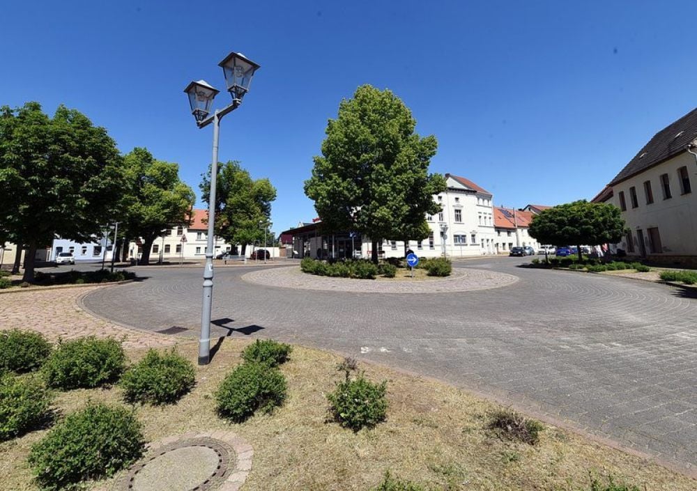 Auch der Marktplatz wurde komplett umgestaltet.