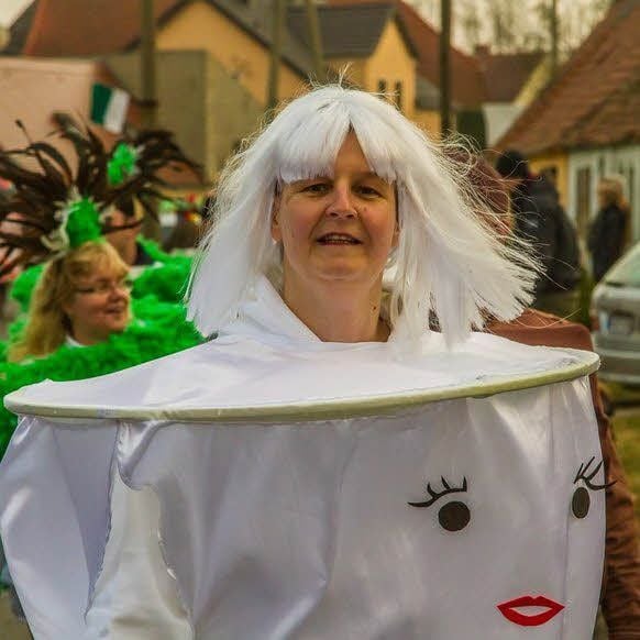 Die Milch macht’s, fehlt nur die Schokolade. In Gräfenhainichen, Trebitz und Pretzsch sind die Narren los.