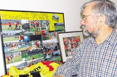 Die Erinnerung ist wach: Unter Bernd Spittka erreichte der FC Anhalt Dessau einst das Pokalfinale von Sachsen-Anhalt.