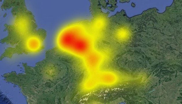 In großen Teilen Deutschlands und Mitteleuropas ist WhattsApp ausgefallen.