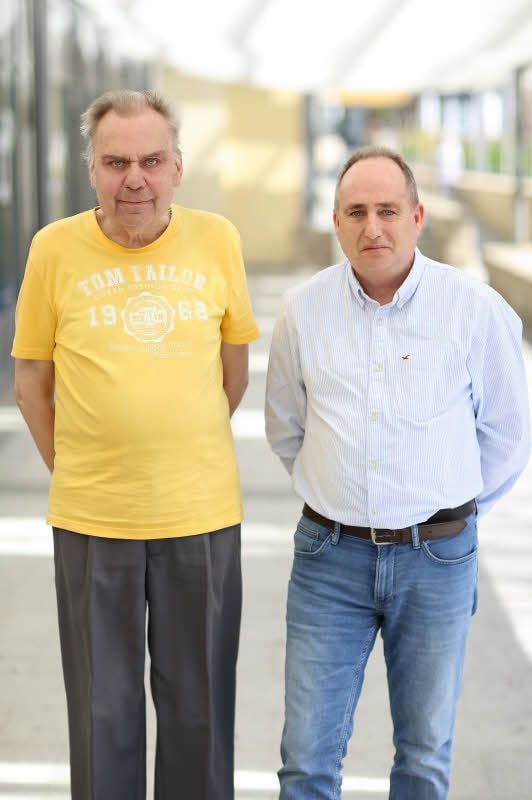 Neuer und früherer Einzelbewerber: Buschendorf (l.), Homann
