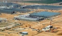 Baustelle für das neue BMW-Werk in Leipzig. (Foto: dpa)