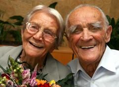 Eheleute Walter und Elli Heyer (Foto: dpa)