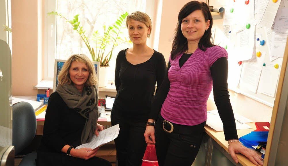 In Weißenfels arbeiten sie gegen Suchtgefahren eng zusammen: Isabell Müller, Ulrike Baumgarten und Katja Flesch (von links).