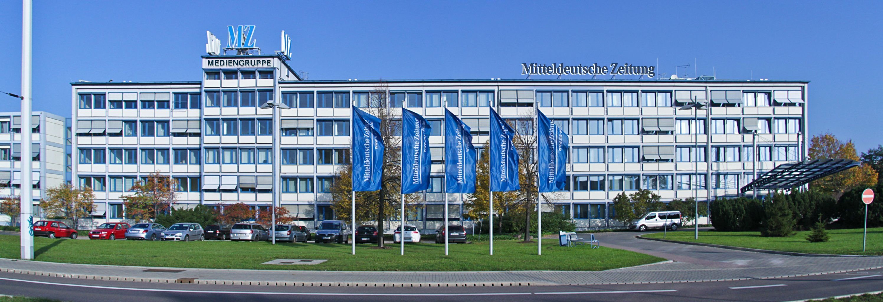 Verlagshaus der MZ in Halle