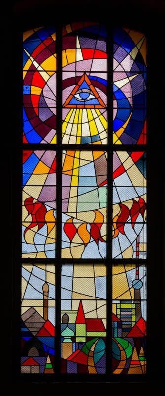Das große Fenster stammt aus aus DDR-Zeiten.