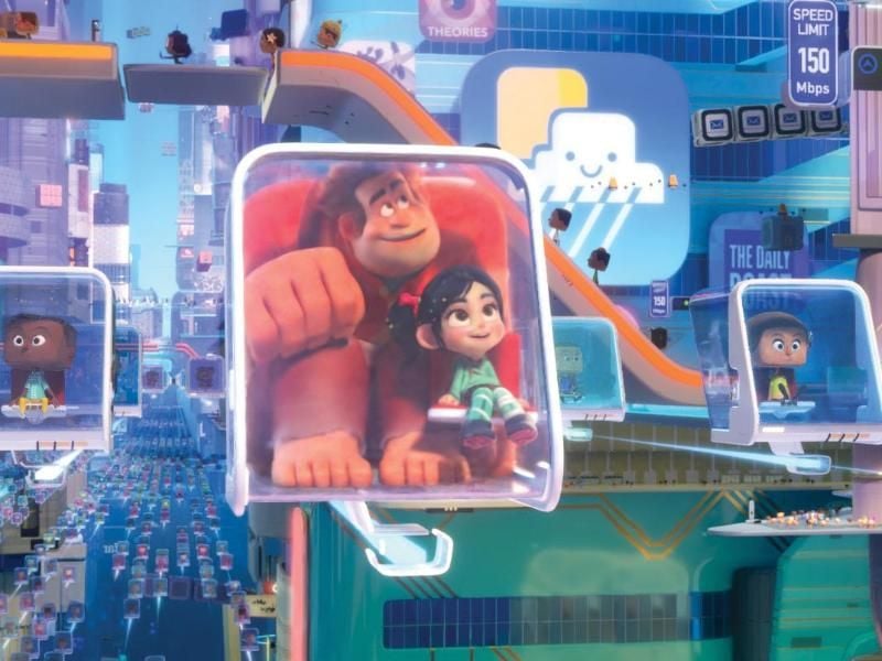 Eine Szene aus dem Film "Ralph reichts 2: Chaos im Netz". Foto: Walt Disney Studios