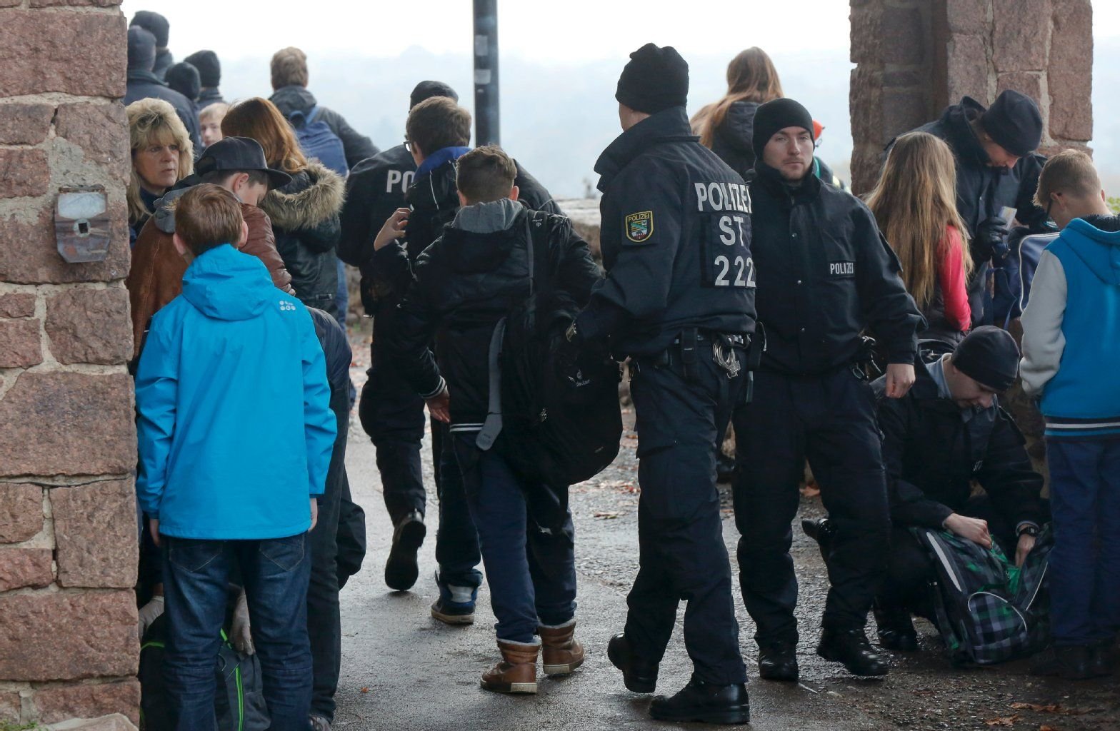 Polizeieinsatz am Burg-Gymnasium in Wettin