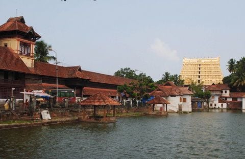 Hindu-Kultstätte Sri Padmanabhaswamy in Thiruvananthapuram (FOTO: DPA)