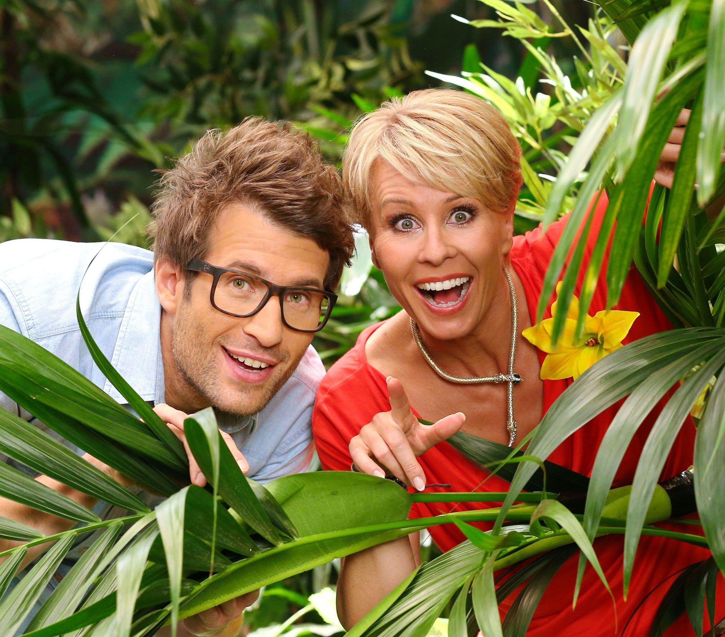 Sonja Zietlow und Daniel Hartwich präsentieren das Dschungelcamp aus dem australischen Urwald. (Symbolbild)