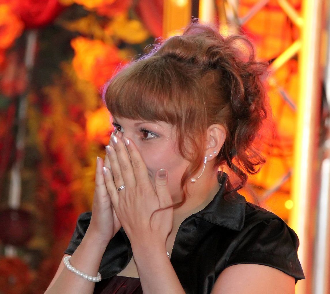 Doreen Luck konnte ihr Glück kaum fassen. Völlig überwältigt wurde sie zur Rosenprinzessin gewählt.