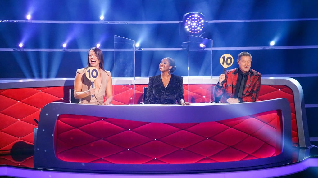 Die "Let's Dance"-Jury verteilt ihre Punkte.