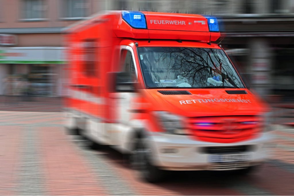 Rettungsfahrzeug der Feuerwehr