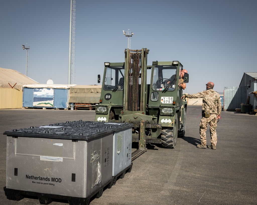 Die Soldaten des Burger Logistikbataillons waren auch beim jüngsten Einsatz in Afghanistan mit dem Umschlag und Transport verschiedenster Waren und Güter beschäftigt.