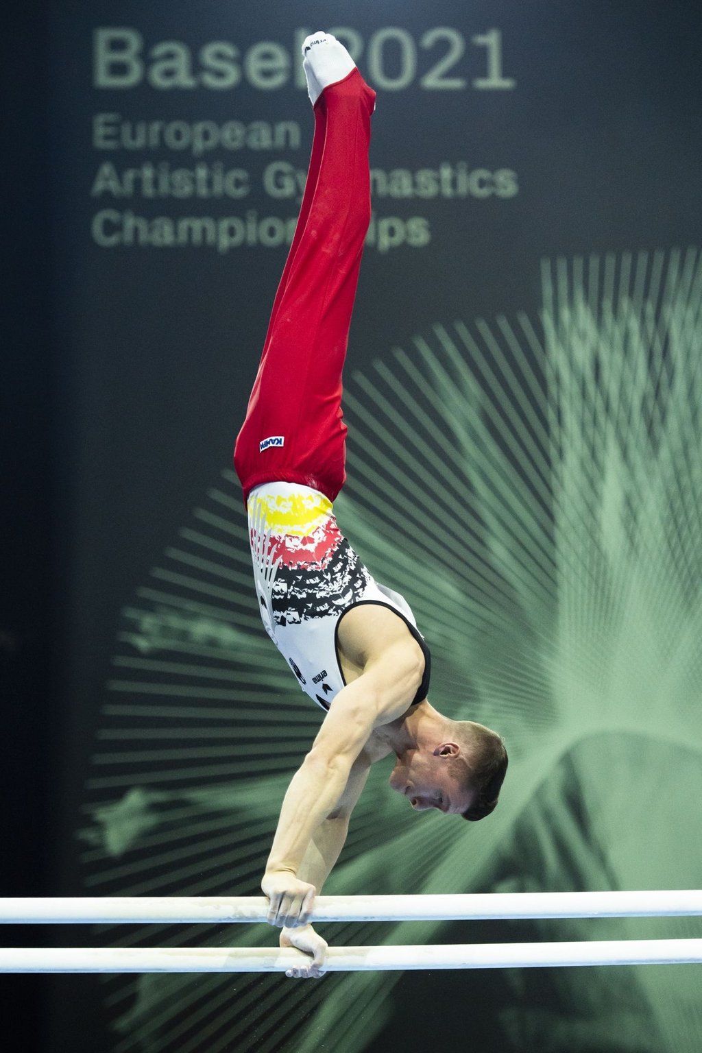 Holte EM-Bronze am Barren: Lukas Dauser.