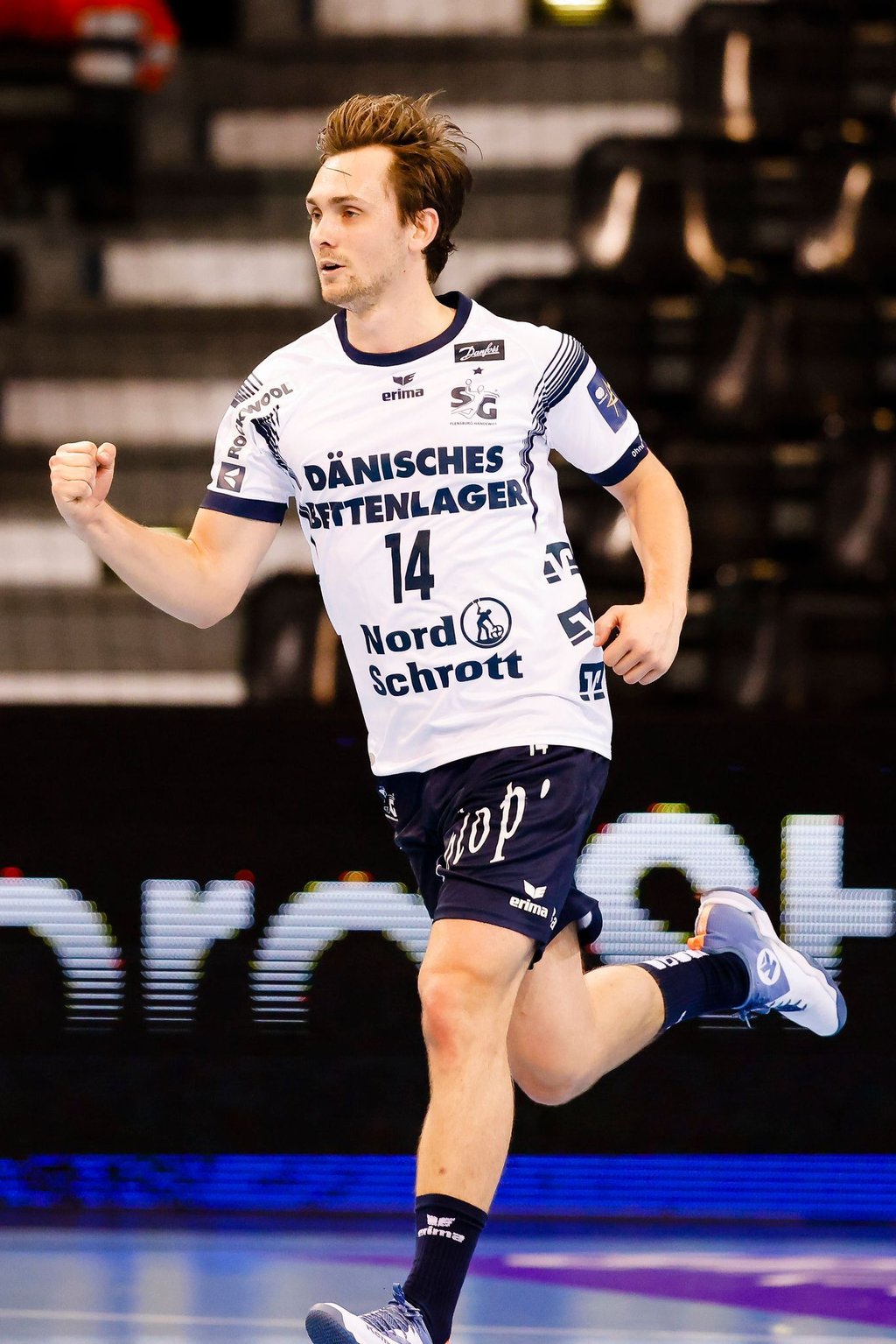 Mit elf Toren für die SG Flensburg-Handewitt bester Spieler gegen MT Melsungen: Hampus Wanne.