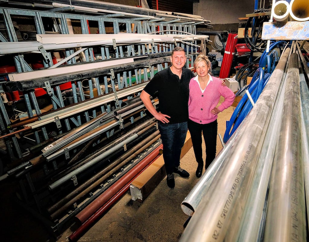 Willi und Susanne Tittel führen die Firma Tittel aus Löbejün.