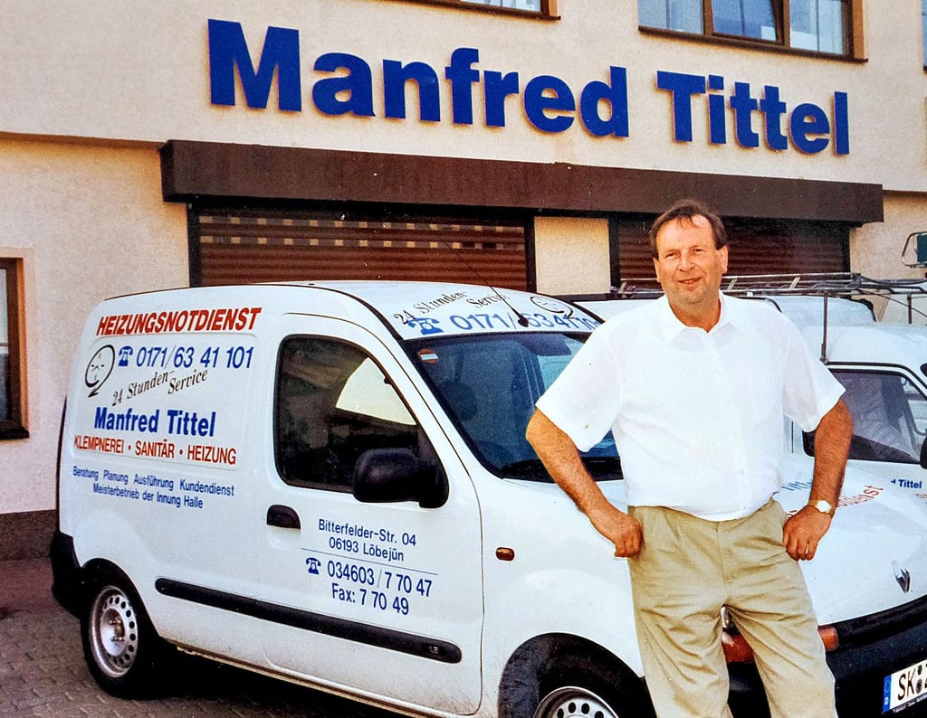 Manfred Tittel: ein Foto aus früheren Jahren