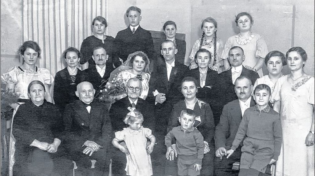 Das Hochzeitsfoto stammt aus dem Jahe 1937.