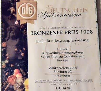 DLG-Bronze gab es 1998.