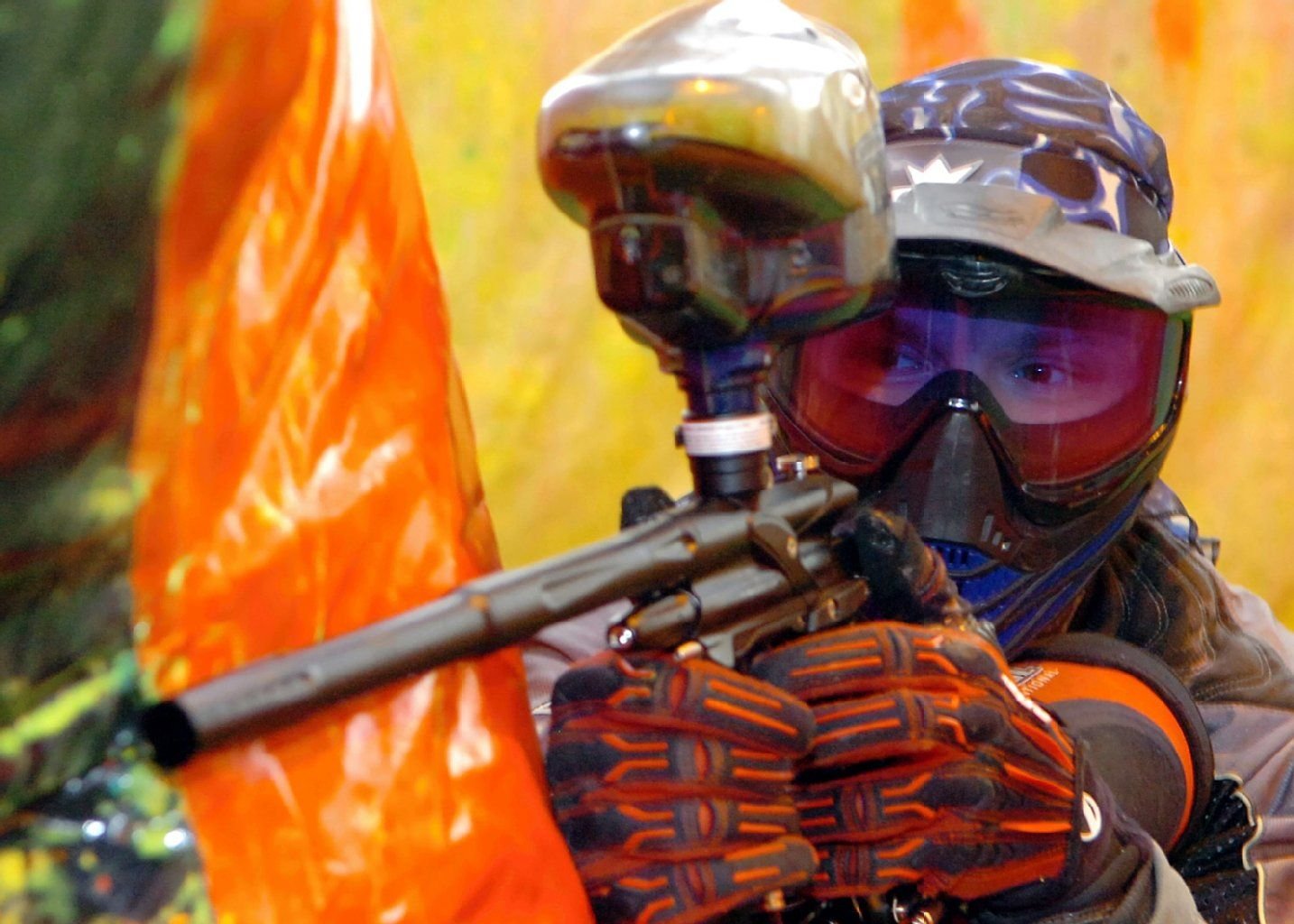 Paintball-Spieler