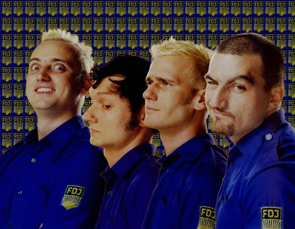 Mit der Ironie von DDR-Geborenen: Kai-Uwe Kohlschmidt, Tilman Fürstenau, Chris Hinze, Tilman Berg (v.l.)