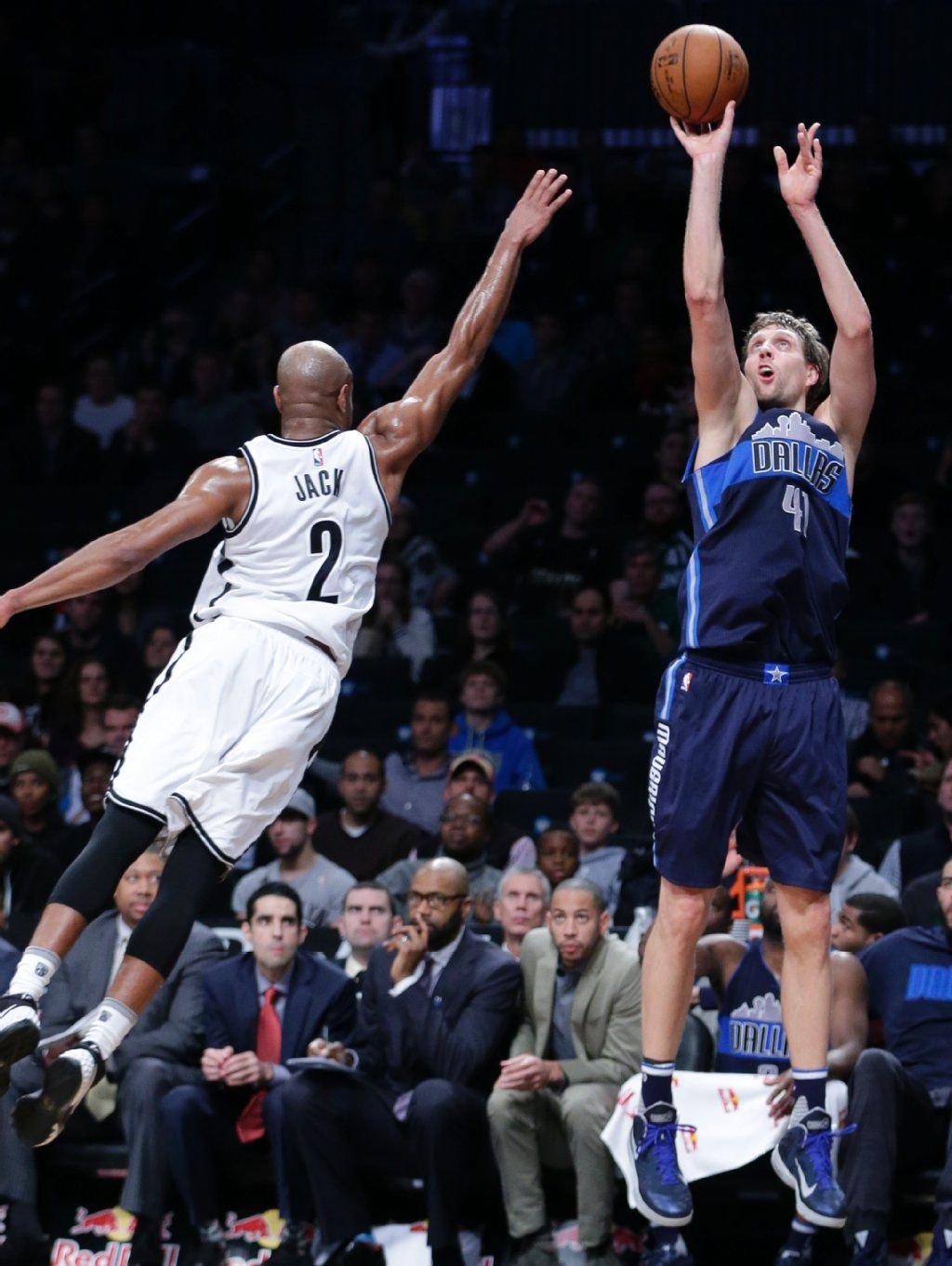 Trifft gegen die Brooklyn Nets: Dirk Nowitzki