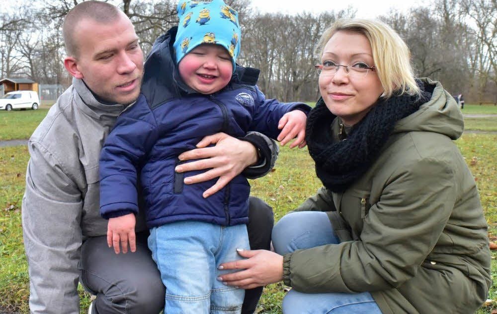 Eine gewohnte Umgebungen braucht Noah in seinem Leben. Im Freien kann er sich austoben.