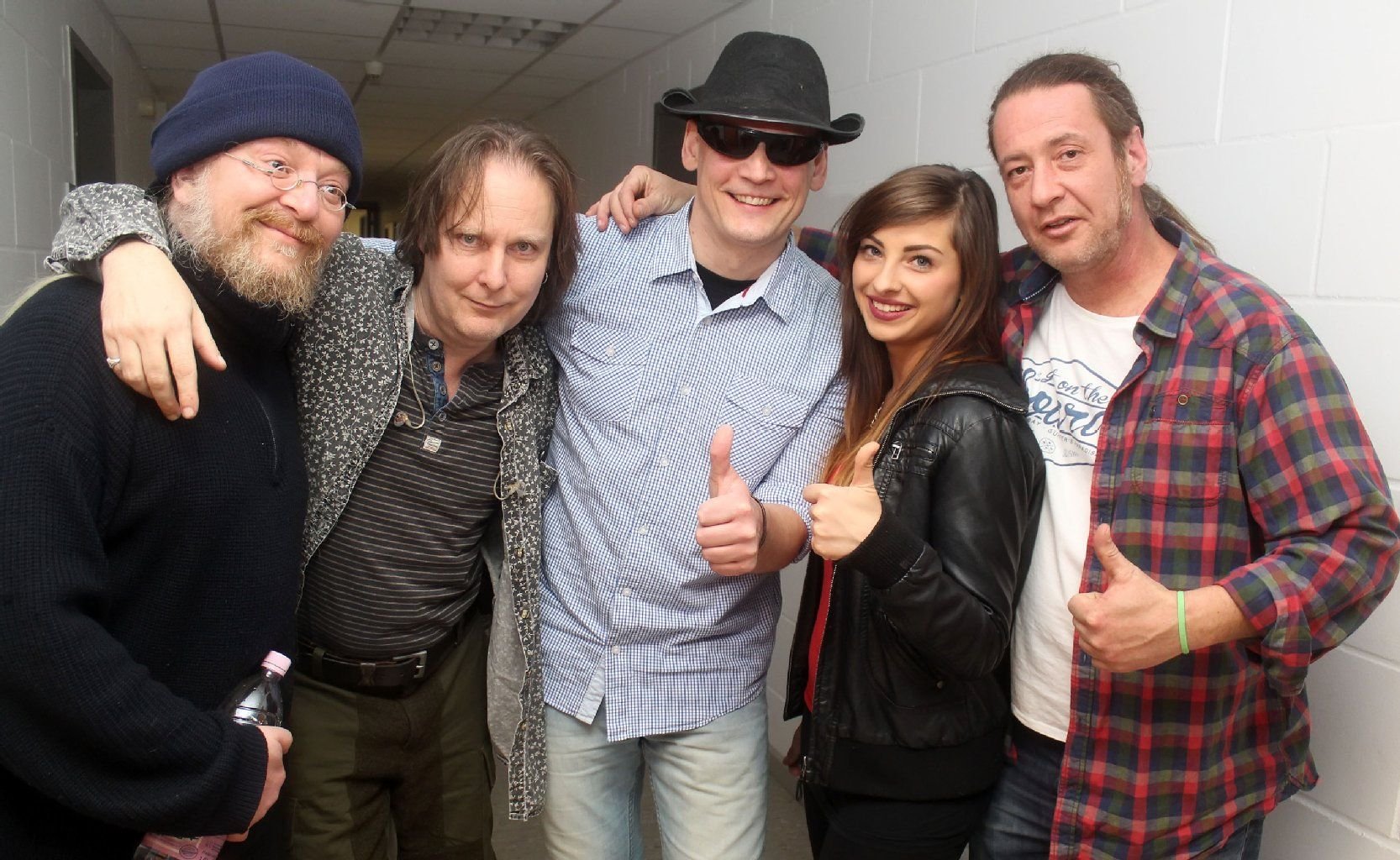 Die neuen „Skrupellosen“ mit Eule, Wasserleiche, Mike Andrae, Wiebke Koschut und Uwe (von links).