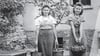 Margot Müller (rechts) 1941 zu Besuch in Klein Bartensleben. Selbst wenn sie zu Besuch war, hat sie geholfen. Links ein anderes „Pflichtjahr- Mädchen“.
