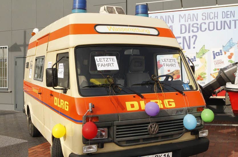 Dieser alte Mannschaftstransportwagen bekommt keinen Tüv mehr.