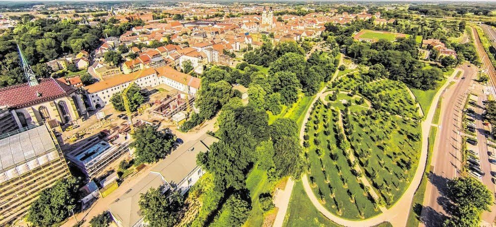 Wittenberg aus der Luft