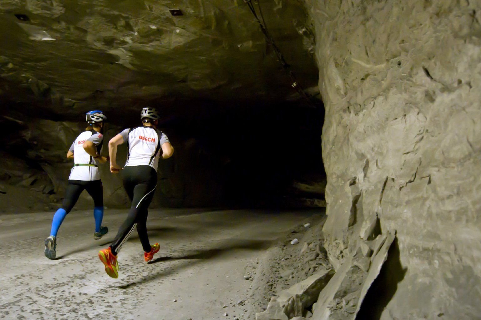 Neben dem Untertage-Marathon in Sondershausen gibt es auch in Merkers einen Lauf in einem Erlebnisbergwerk.