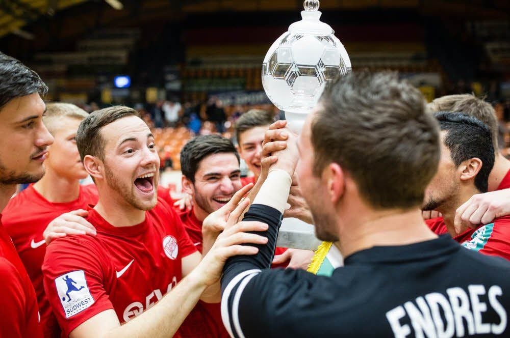 Kickers Offenbach gewann im vergangenen Jahr den Pokal.