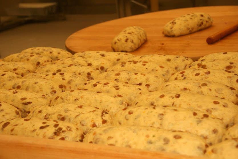 Weihnachtsstollen der Bäckerei Thieme