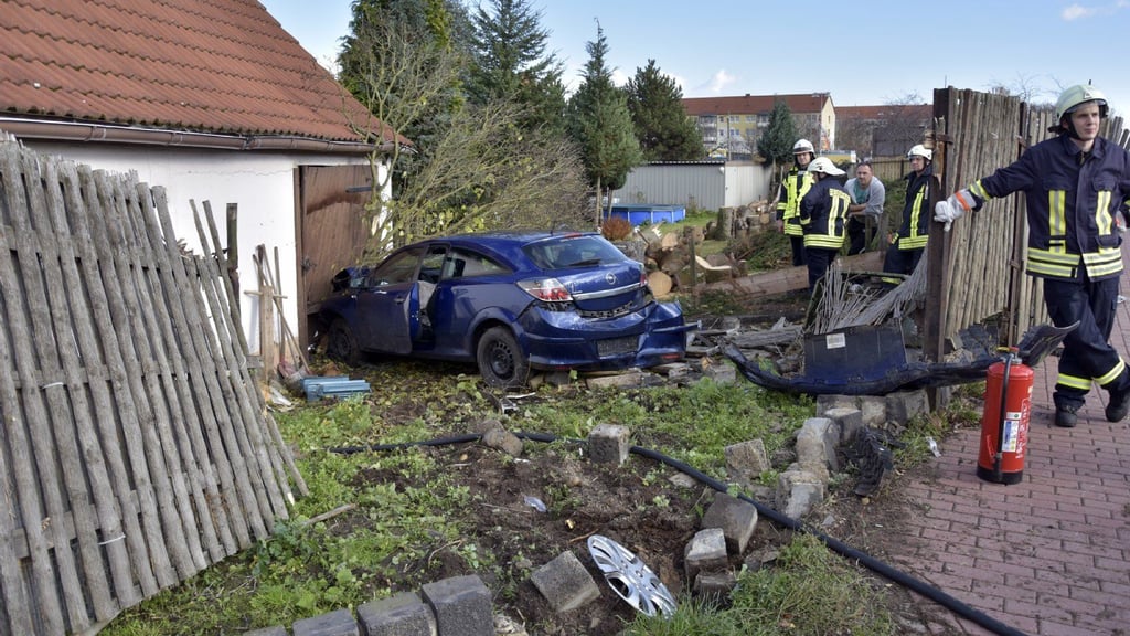 Schwerer Unfall in Helbra Schwerer Unfall in Helbra 73Jähriger