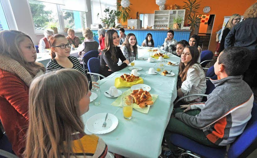 Das "Frühstück der Kulturen" im Frauenzentrum Wolfen.