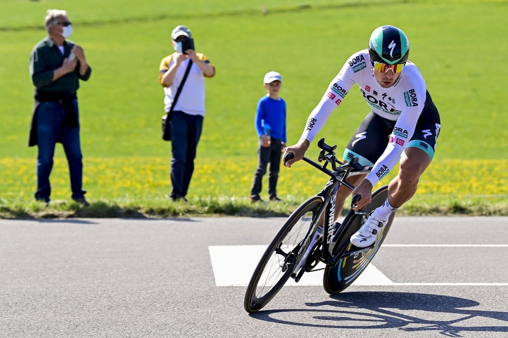 Prolog der Tour de Romandie mit dem Einzelzeitfahren über 4,05 Kilometer: Peter Sagan aus der Slowakei in Aktion.