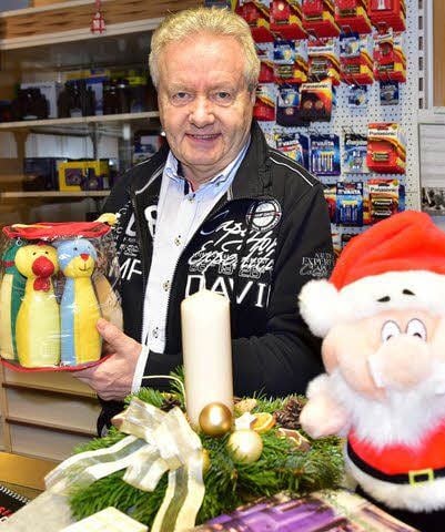 Ingolf Erdmann freut sich über die Spenden.