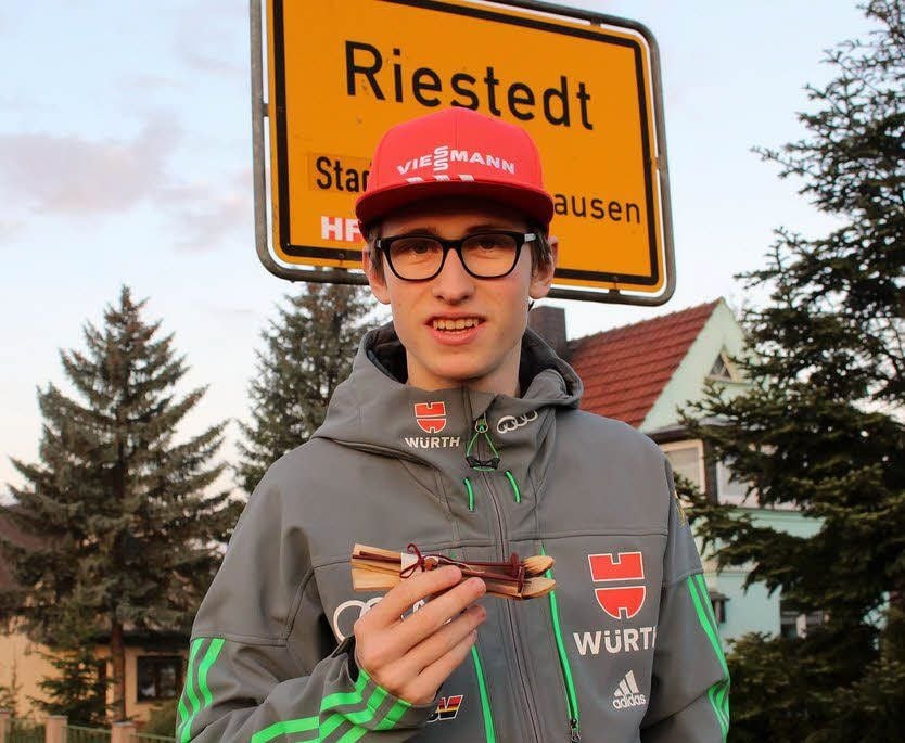 Paul Winter aus Riestedt geht heiute gegen 14 Uhr als erster Skispringer beim Sprunglauf in Garmisch-Partenkirchen über die Schanze.