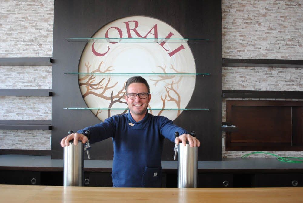 Rocco Röder im Restaurant „Corali“ an der Goitzsche