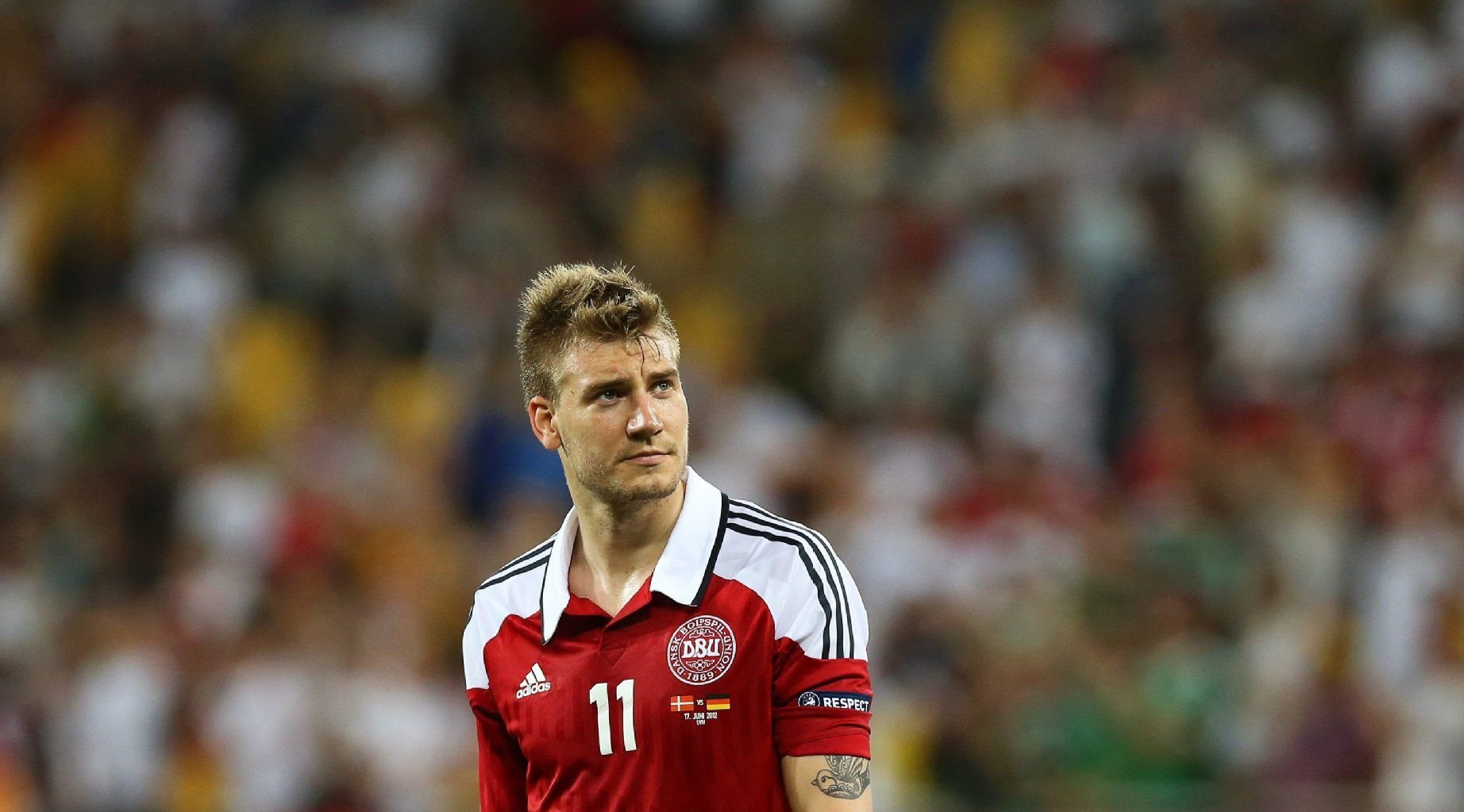 Eintracht Frankfurt bemüht sich eine Verpflichtung von Nicklas Bendtner.