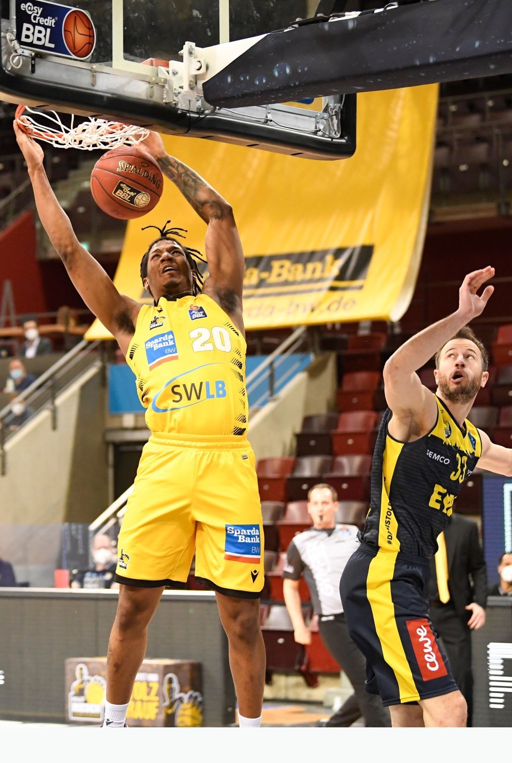 Mit 19 Punkten bester Spieler der MHP Riesen Ludwigsburg gegen die Skyliners: Desi Rodriguez.