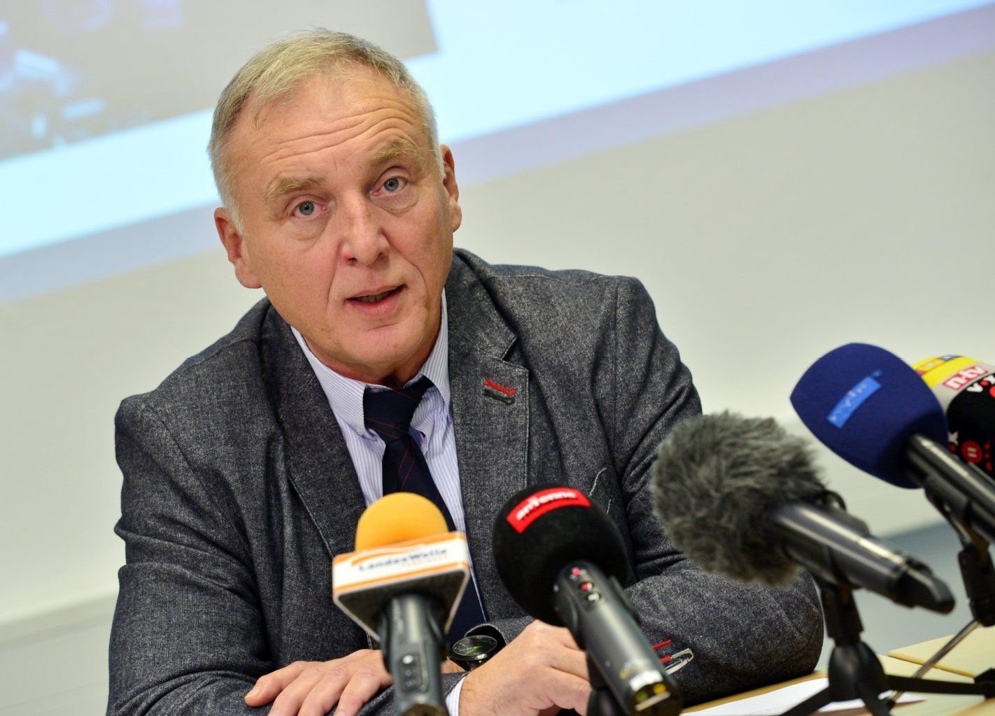 Kriminaldirektor Matthias Kehr von der Kriminalpolizeiinspektion Gotha