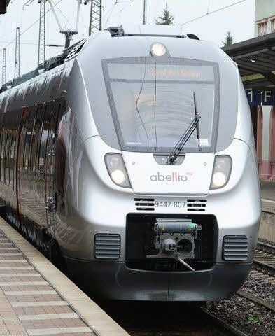 Einer der neuen Züge, mit denen Abellio unterwegs ist.