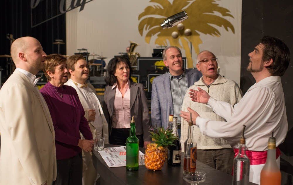 Am Donnerstagabend gab es für die Sponsoren vom Theaterförderverein schon einmal einen Premieren-Vorgeschmack.