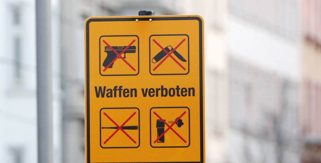 Waffenverbotszone