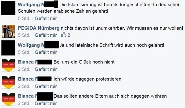 Pegida-Anhängerin Bianca F. kann offenbar mit Ironie nicht viel anfangen.