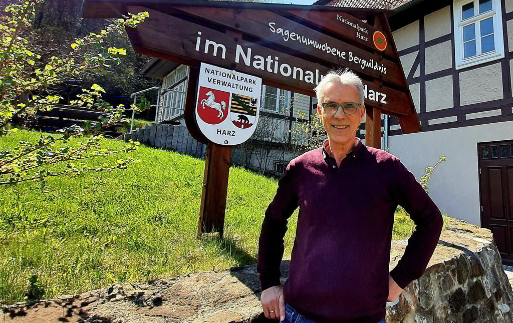 Andreas Pusch kam 2004 nach Wernigerode. Seine erste Aufgabe als Leiter des Nationalparks Harz war es, die beiden eigenständigen Verwaltungen in Sachsen-Anhalt und Niedersachsen zu vereinen.
