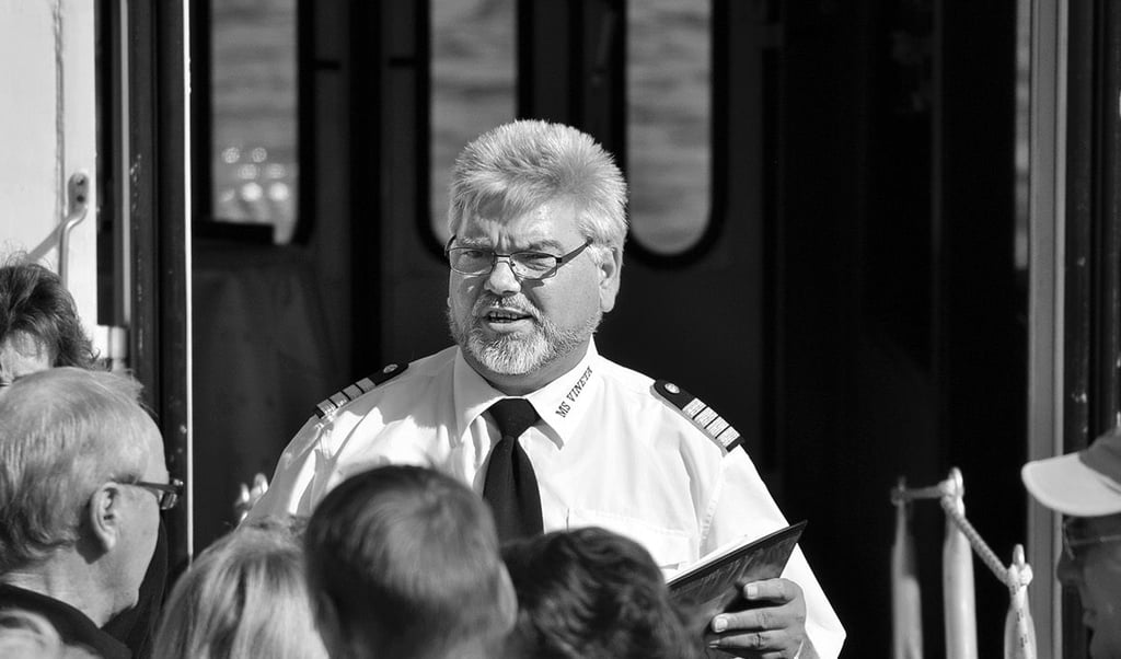 Für seine Gäste war Kapitän Hartmut Dornheim immer da.